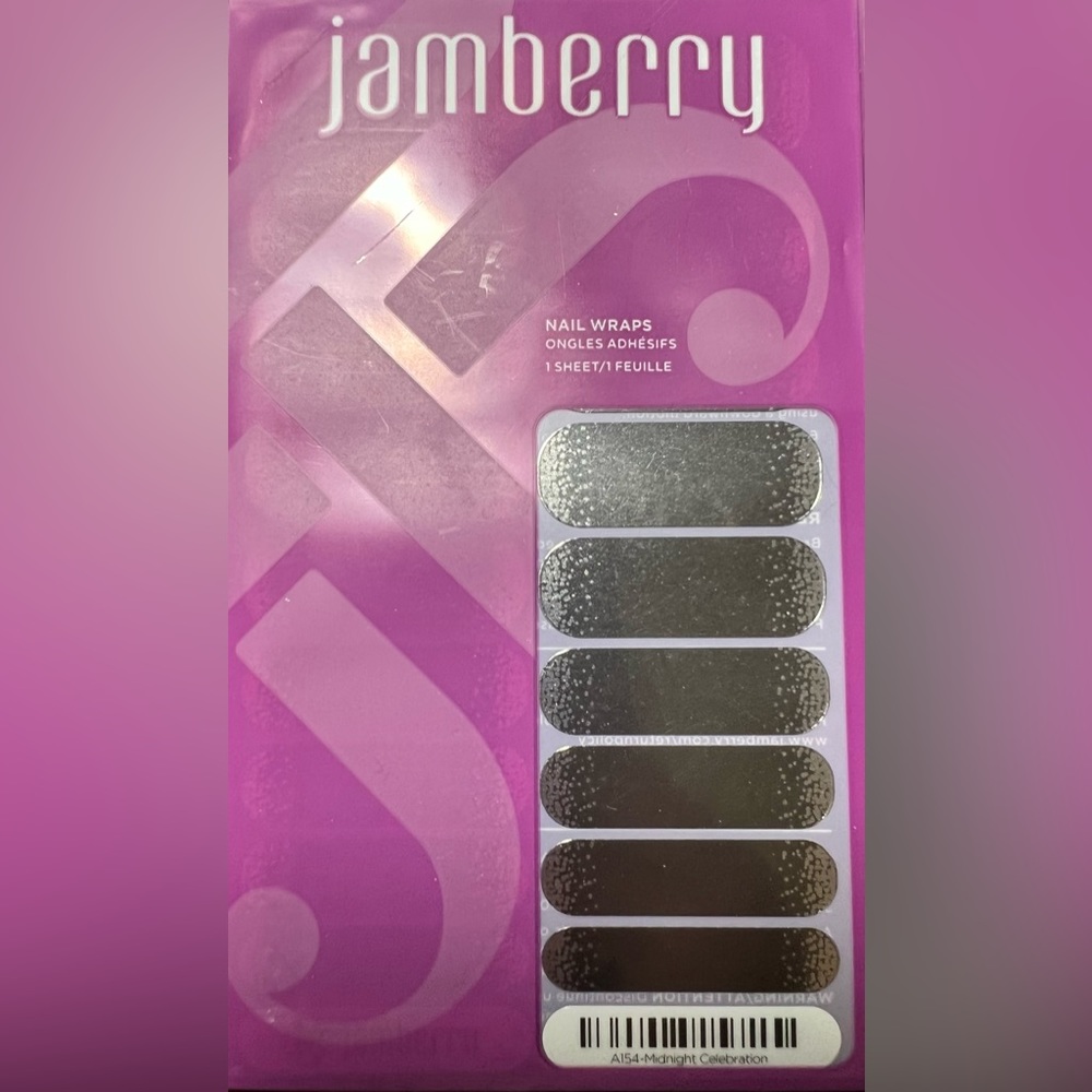 Jamberry Nail Wraps - Midnight Celebration